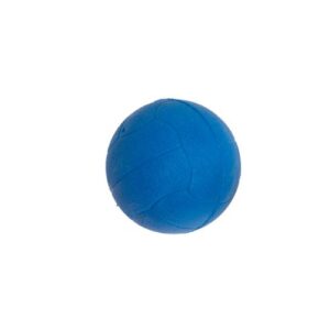 Pelota goma azul