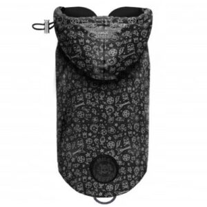 Chubasquero negro Rock 32cm