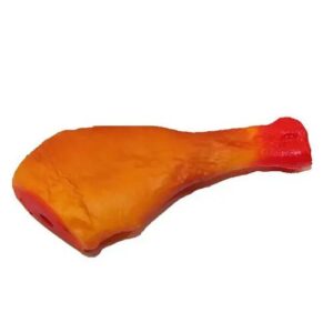 Juguete con forma de pata de pollo con sonido