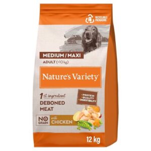 Nature's Variety sin grano selected pollo adulto +10kg 12kgs