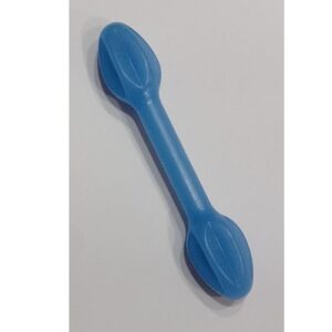 Juguete mordedor en forma de palito azul de nylon