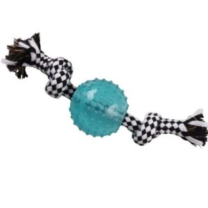 Pelota goma TRP con cuerda
