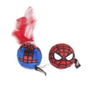 Pelotas Spiderman para gato
