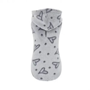Sudadera polar gris 30cm