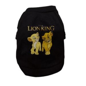 Sudadera negra de El Rey León talla: 25cm