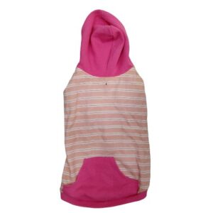 Sudadera rosa rayas 45cm