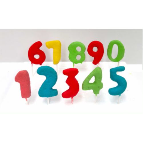 Vela cumpleaños de galleta congelada