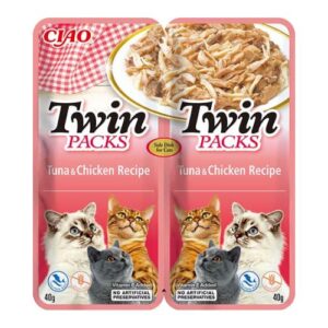 Twin Packs receta de atún y pollo para gato