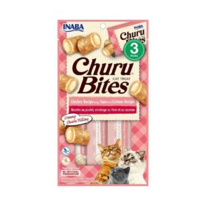 Churu Bites sabor atún y salmón para gato