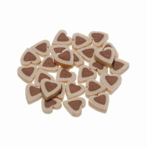 Snack de corazones con ciervo 100g