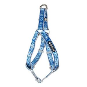 Arnés con estampado mosaico azul 10mmx20-35cm