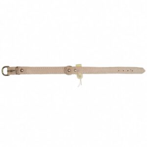 Collar de ante rosa claro 20mmx33cm