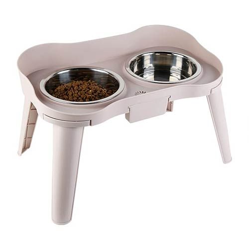 Comedero doble elevado Duopet