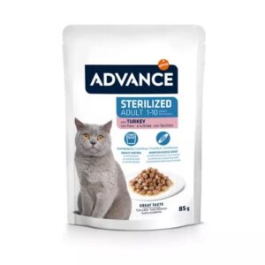 Advance para gato esterilizado con pavo (1-10 años)
