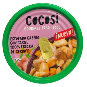 Estofado casero de carne 100% fresca de cerdo sin aditivos 280g