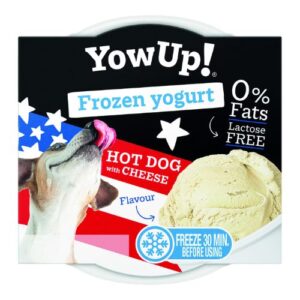 Yogur helado de hot dog con queso 110g