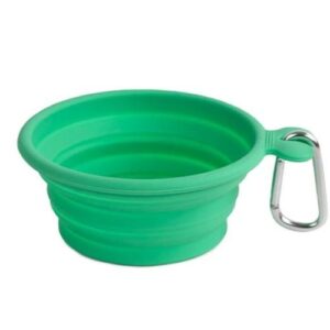 Comedero silicona plegable verde 400ml