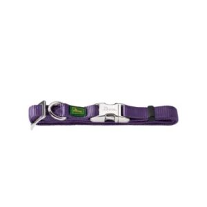 Collar Hunter morado de nylon M