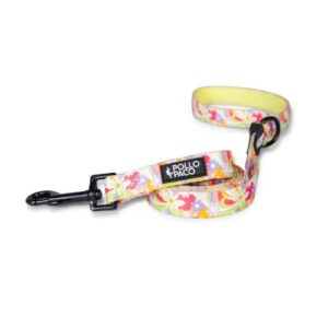 Correa floral Pollo y Paco 20mmx150cm