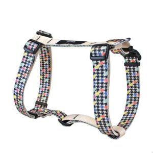 Arnés diseño de pata de gallo de colores "Pet Lover"