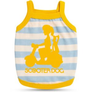 Camiseta de tirantes con diseño Scooter talla: 15cm