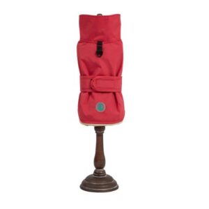 Abrigo impermeable paw shield 30cm rojo