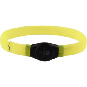 Collar luminoso amarillo grande