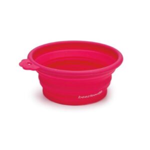 Bebedero portátil rosa 14cm