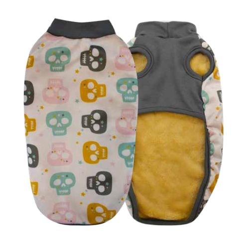 Abrigo capa calavera 30cm