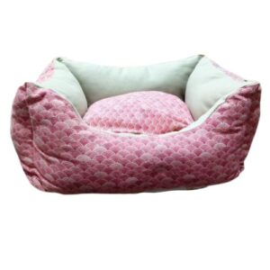 Cuna escamas rosa nyc 53x44x24cm