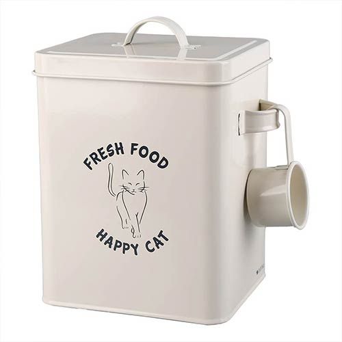 Lata para pienso/chuches gato