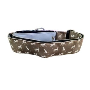 Collar Martingale gris galgos 35-65cm