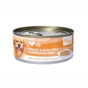Lata de pollo y aloe vera perro 150g
