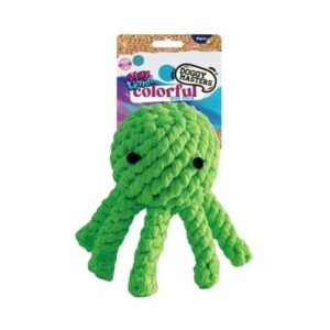 Pulpo de cuerda verde 10cm