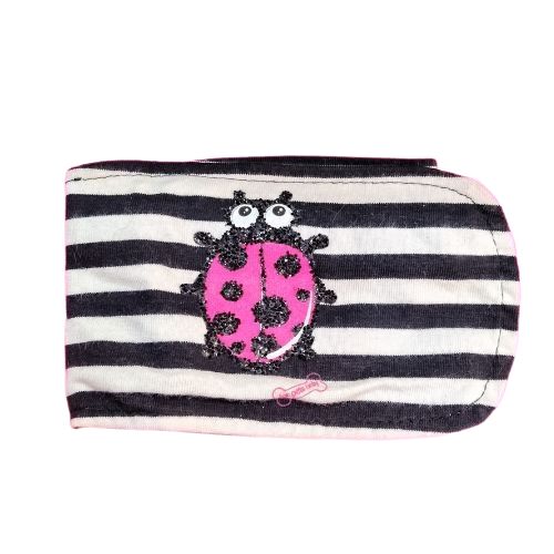 Slip macho rayas mariquita brillo S