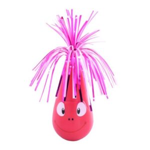 Wobbler para gato rosa