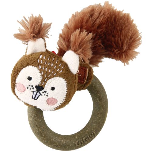 Aro de Silver Vine con ardilla de peluche