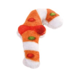 Peluche bastón de Navidad catnip