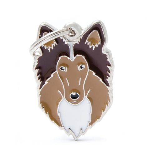 Chapa identificativa Collie