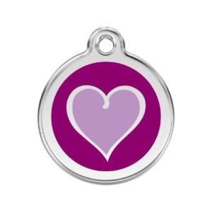 Chapa identificativa corazón