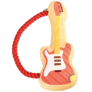 Peluche guitarra eléctrica con cuerda y sonido