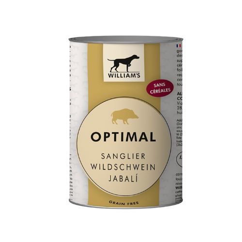 Lata para perro jabalí 200g