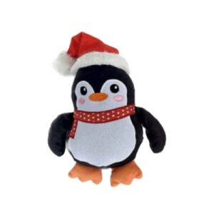 Peluche pingüino navidad 17cm
