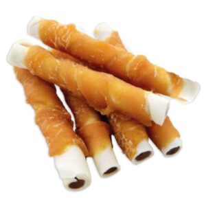 Rollito de piel y pollo relleno de pollo