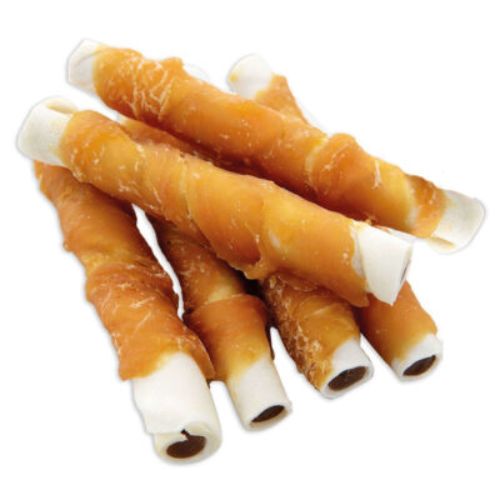 Rollito de piel y pollo relleno de pollo