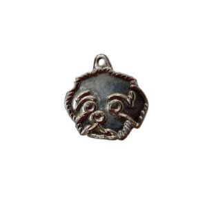 Chapa identificativa Westie sin esmalte