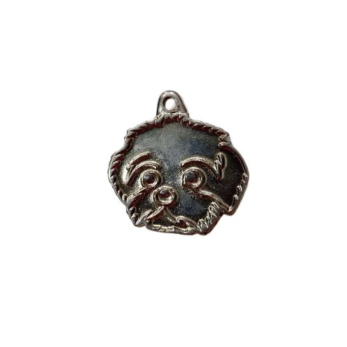 Chapa identificativa Westie sin esmalte