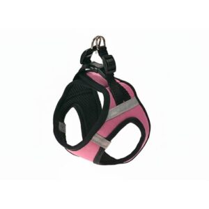 Arnés confort rosa S