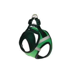 Arnés confort verde S