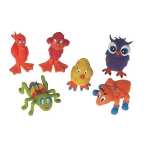 Animales látex 10cm